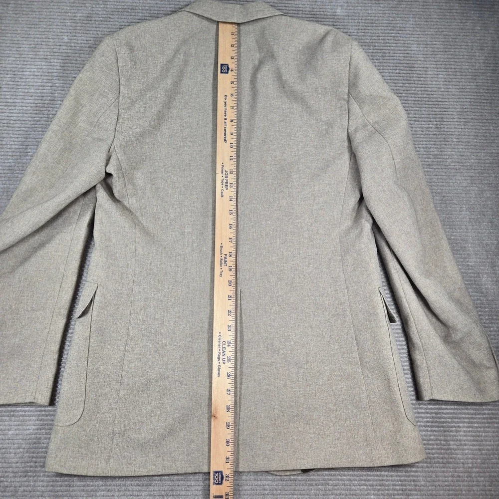 Levi's Mens 42L Tan‎ Vintage Action Suit Two Button Textured Blazer Sport Coat